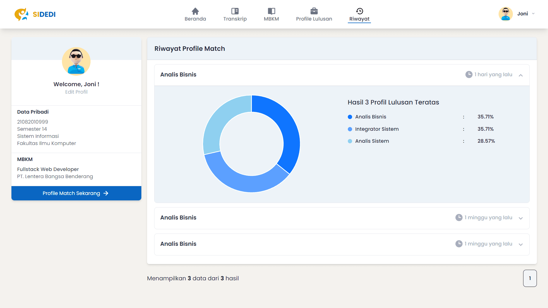 Lecturer Research - Web Developer